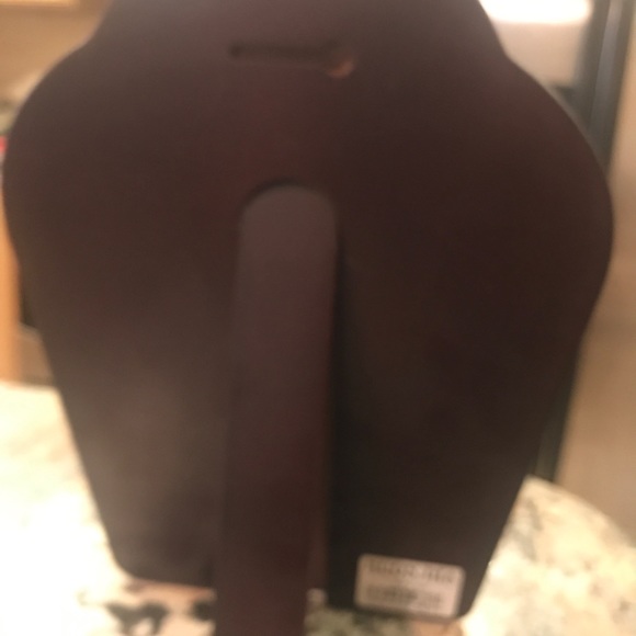 Buon Dia Home Blessing Silver on Mahogany - Picture 3 of 3